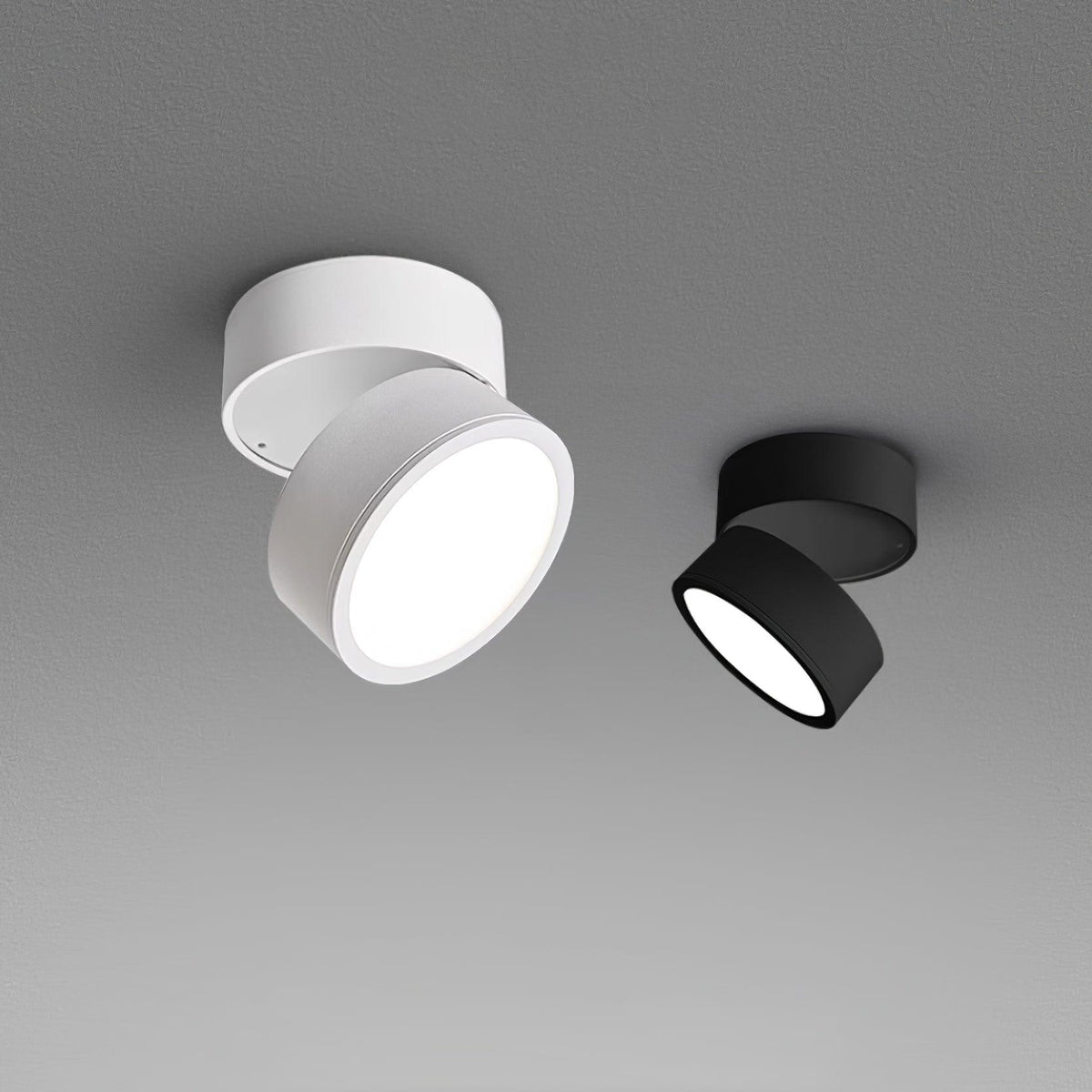 Adjustable LED Ceiling Spotlight in Minimalist Scandinavian Style – Directional Accent Light for Living Room, Gallery, Hallway & Modern | Thomler