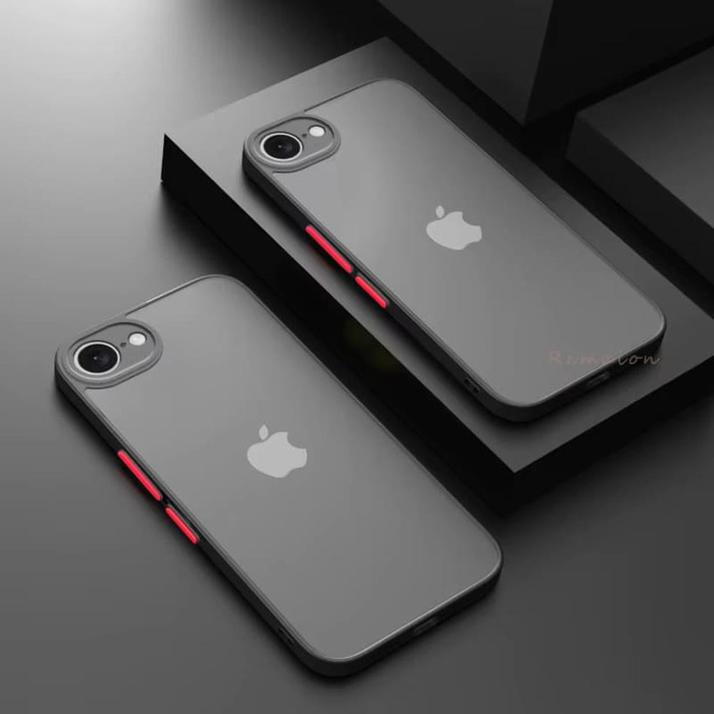 Protective Silicone Case for iPhone 16e with Raised Edges & Shock Absorption | Multiple Finishes & Colors Available | Thomler