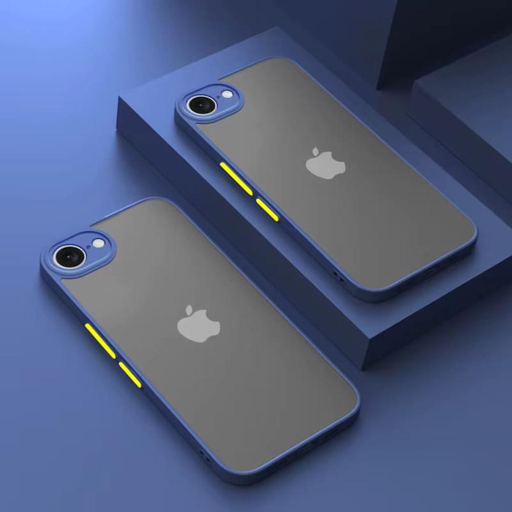 Protective Silicone Case for iPhone 16e with Raised Edges & Shock Absorption | Multiple Finishes & Colors Available | Thomler