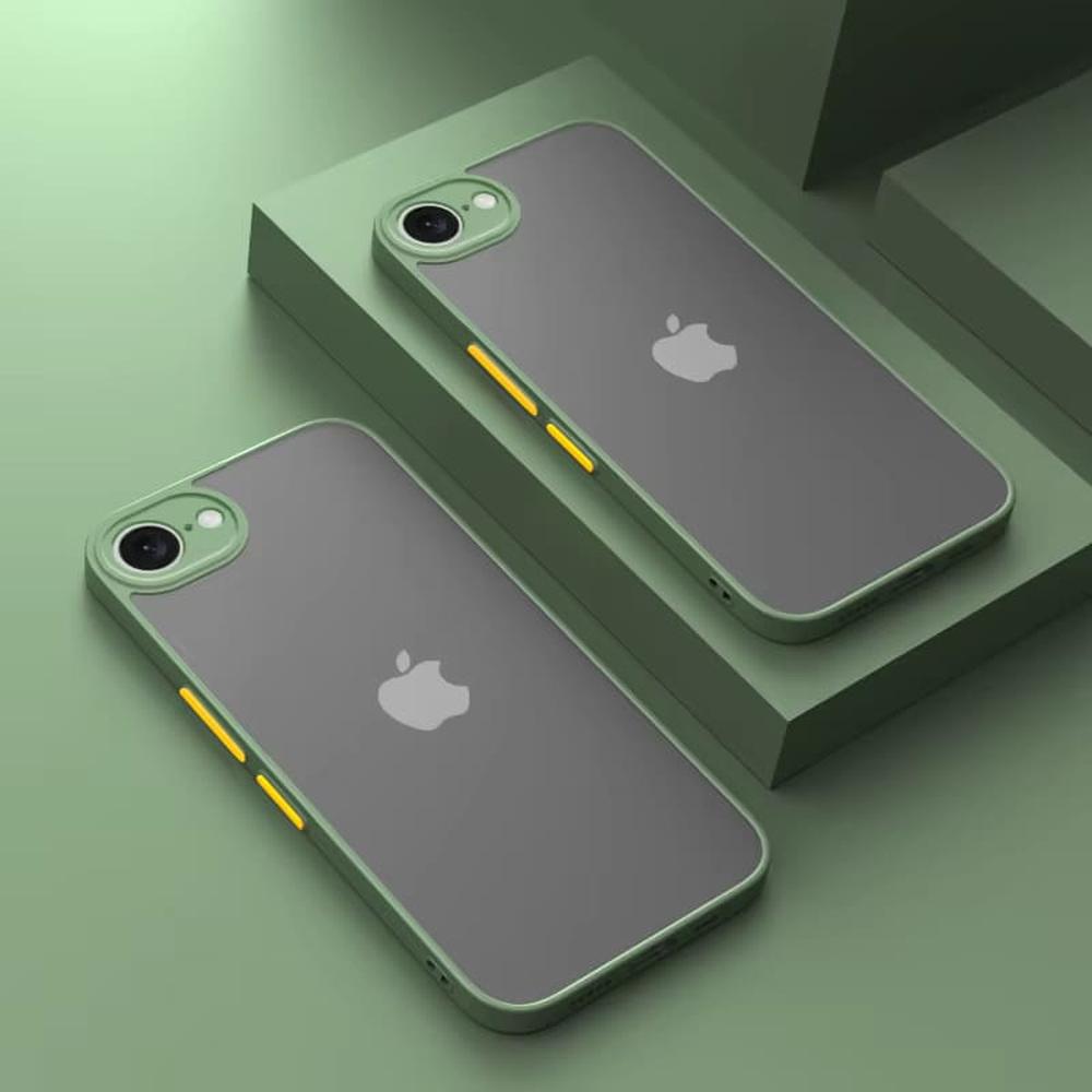 Protective Silicone Case for iPhone 16e with Raised Edges & Shock Absorption | Multiple Finishes & Colors Available | Thomler
