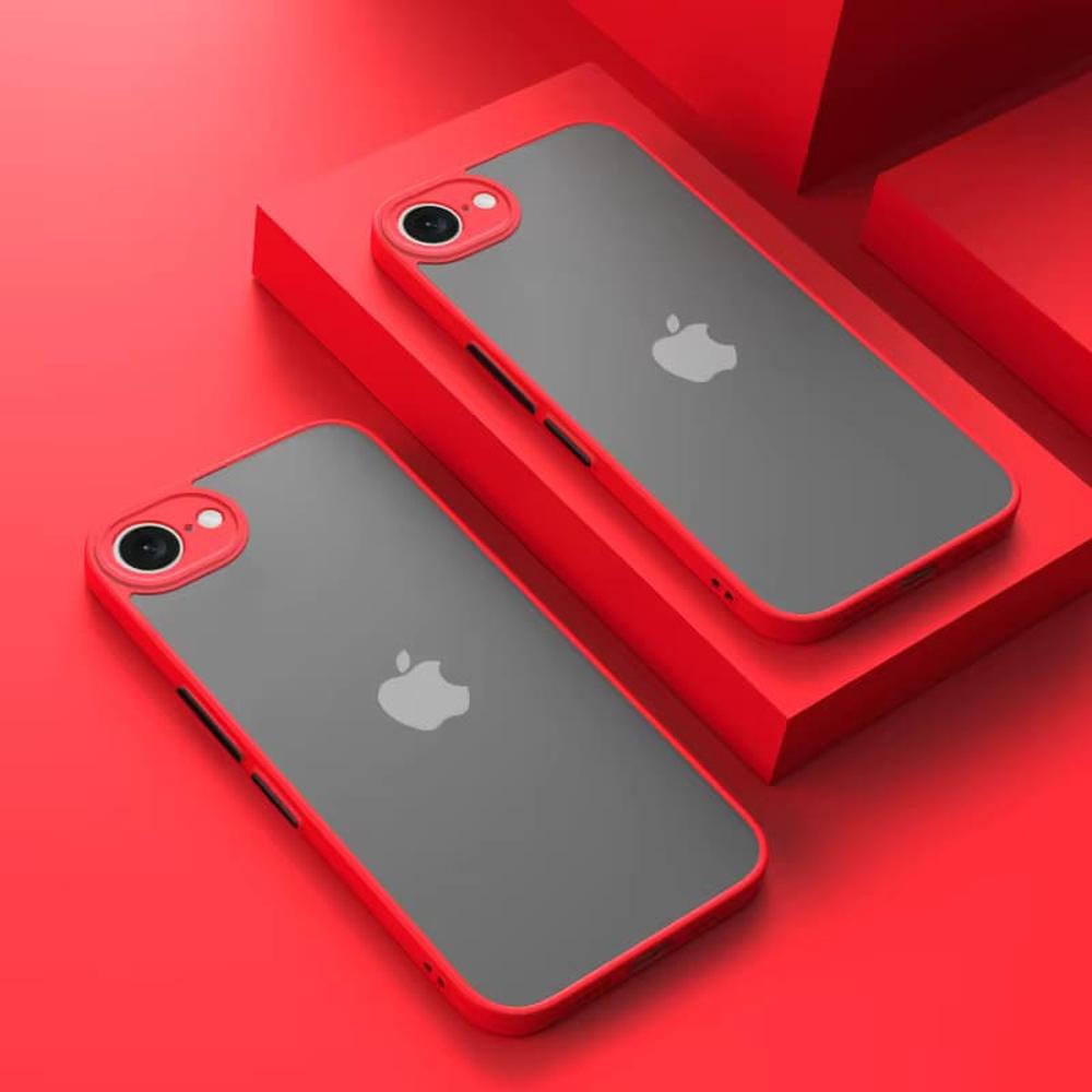Protective Silicone Case for iPhone 16e with Raised Edges & Shock Absorption | Multiple Finishes & Colors Available | Thomler