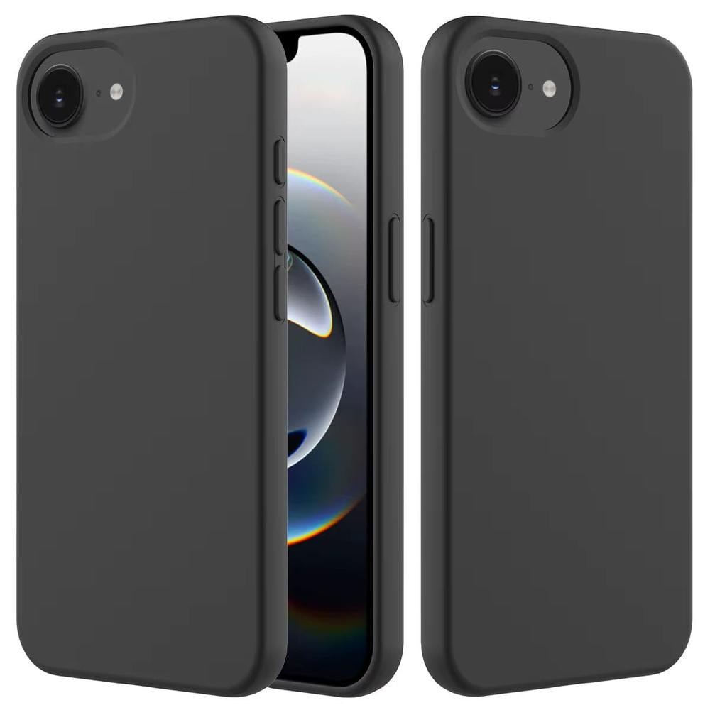 Protective Silicone Case for iPhone 16e with Raised Edges & Shock Absorption | Multiple Finishes & Colors Available | Thomler