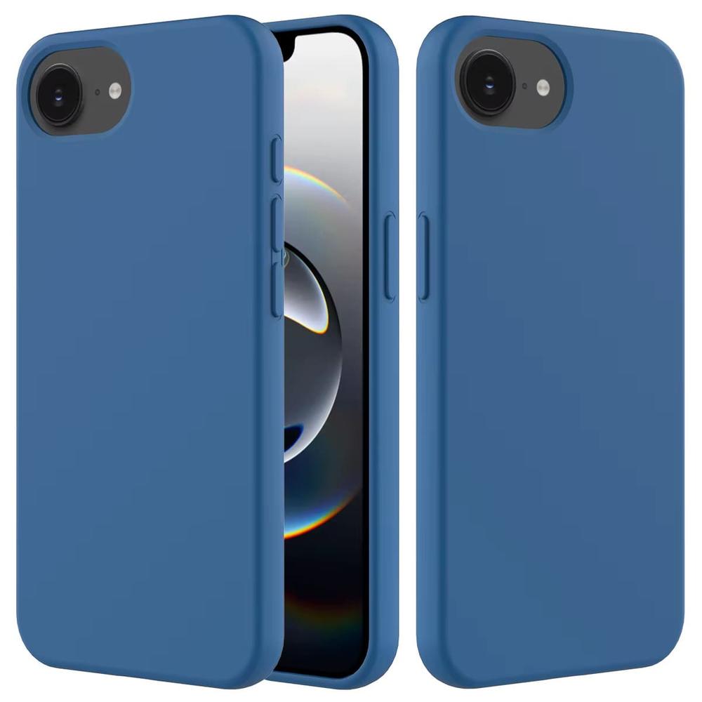 Protective Silicone Case for iPhone 16e with Raised Edges & Shock Absorption | Multiple Finishes & Colors Available | Thomler