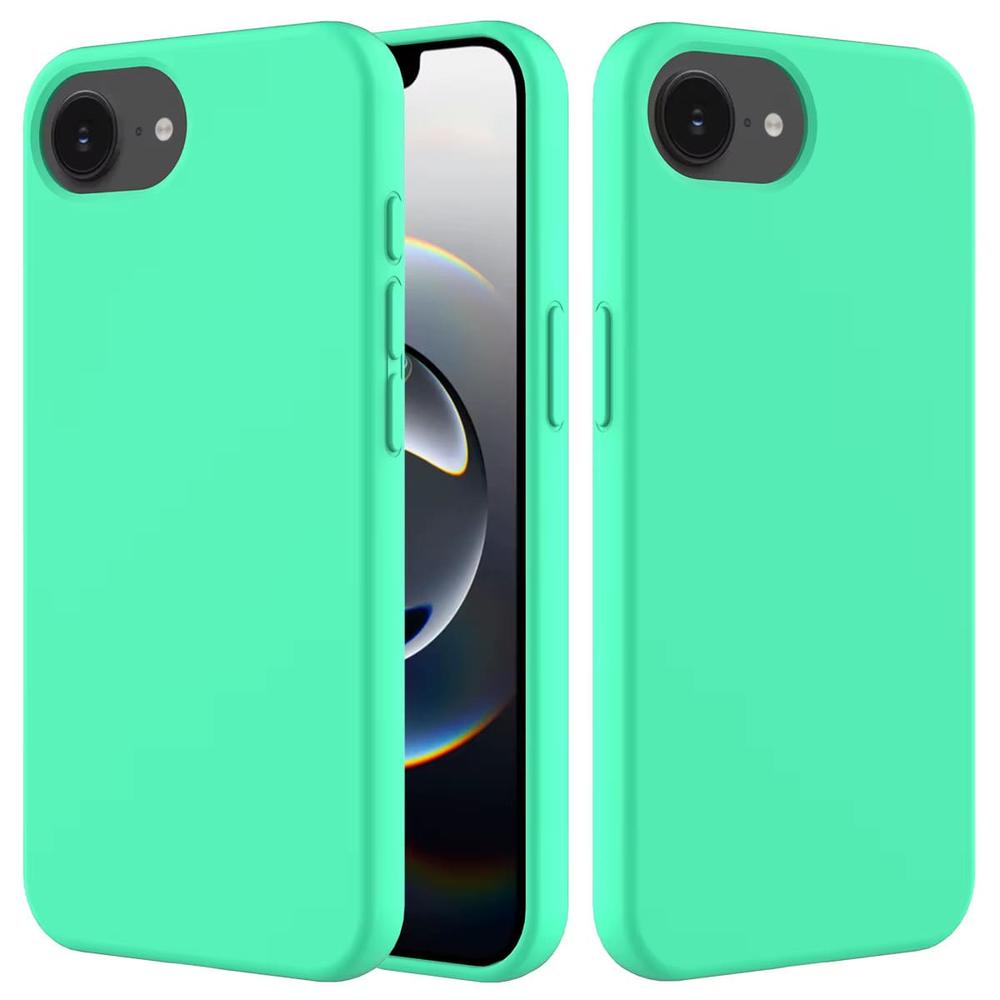 Protective Silicone Case for iPhone 16e with Raised Edges & Shock Absorption | Multiple Finishes & Colors Available | Thomler