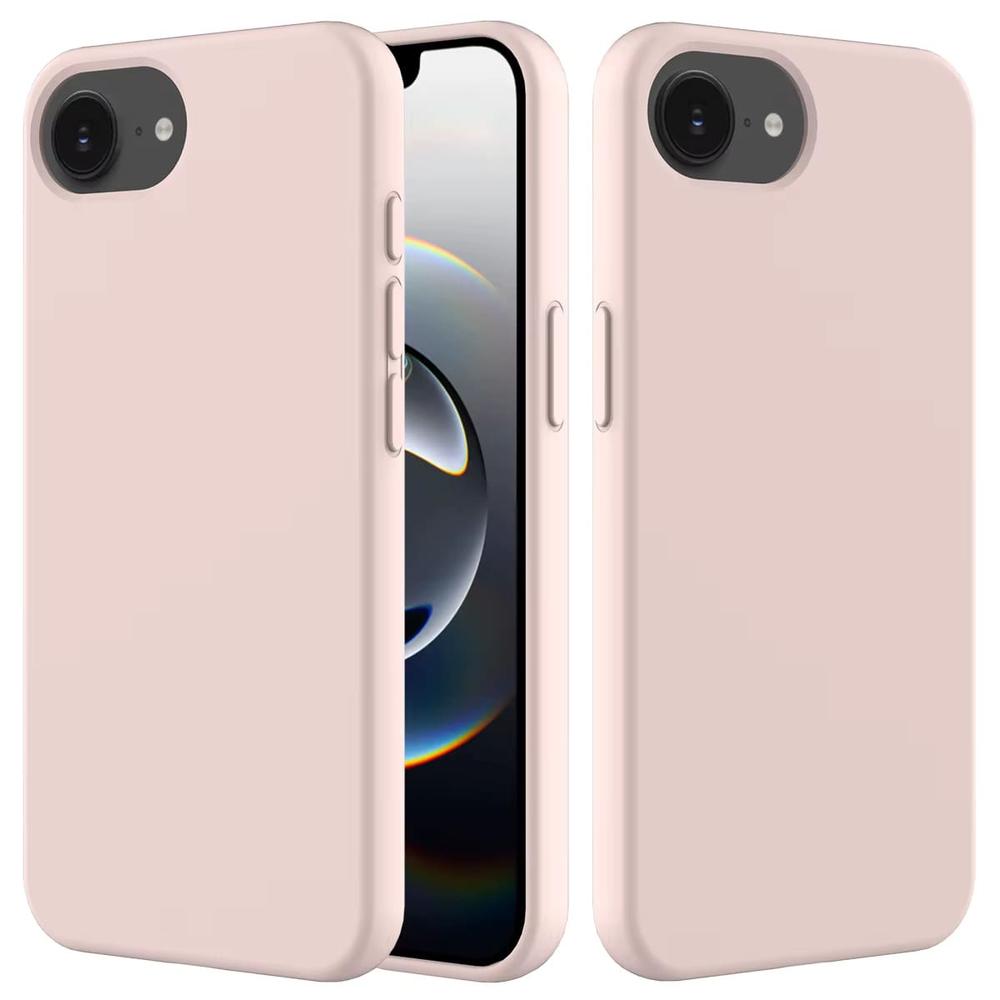 Protective Silicone Case for iPhone 16e with Raised Edges & Shock Absorption | Multiple Finishes & Colors Available | Thomler