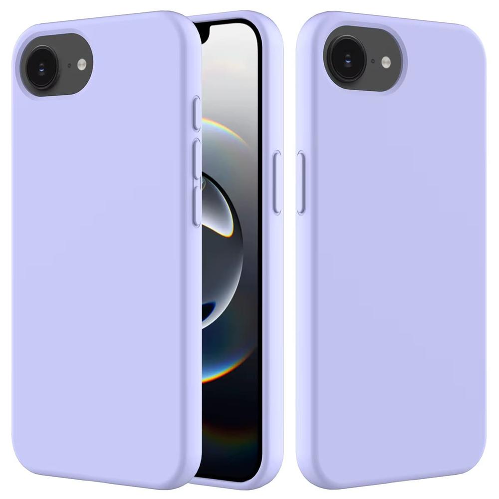 Protective Silicone Case for iPhone 16e with Raised Edges & Shock Absorption | Multiple Finishes & Colors Available | Thomler