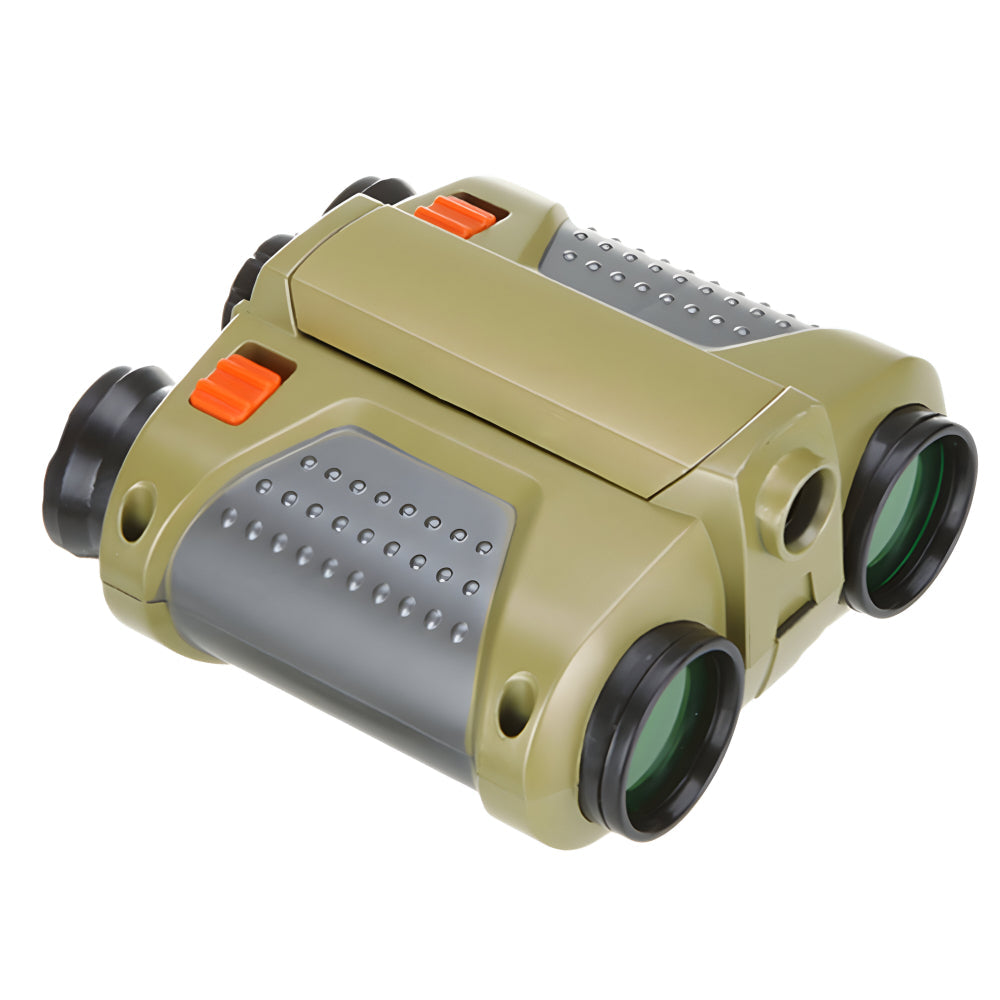 Kids Night Vision Binoculars 4x30 Magnification Waterproof Shockproof for Outdoor Camping Nature Exploration Wildlife Watching Backyard Adve | Thomler
