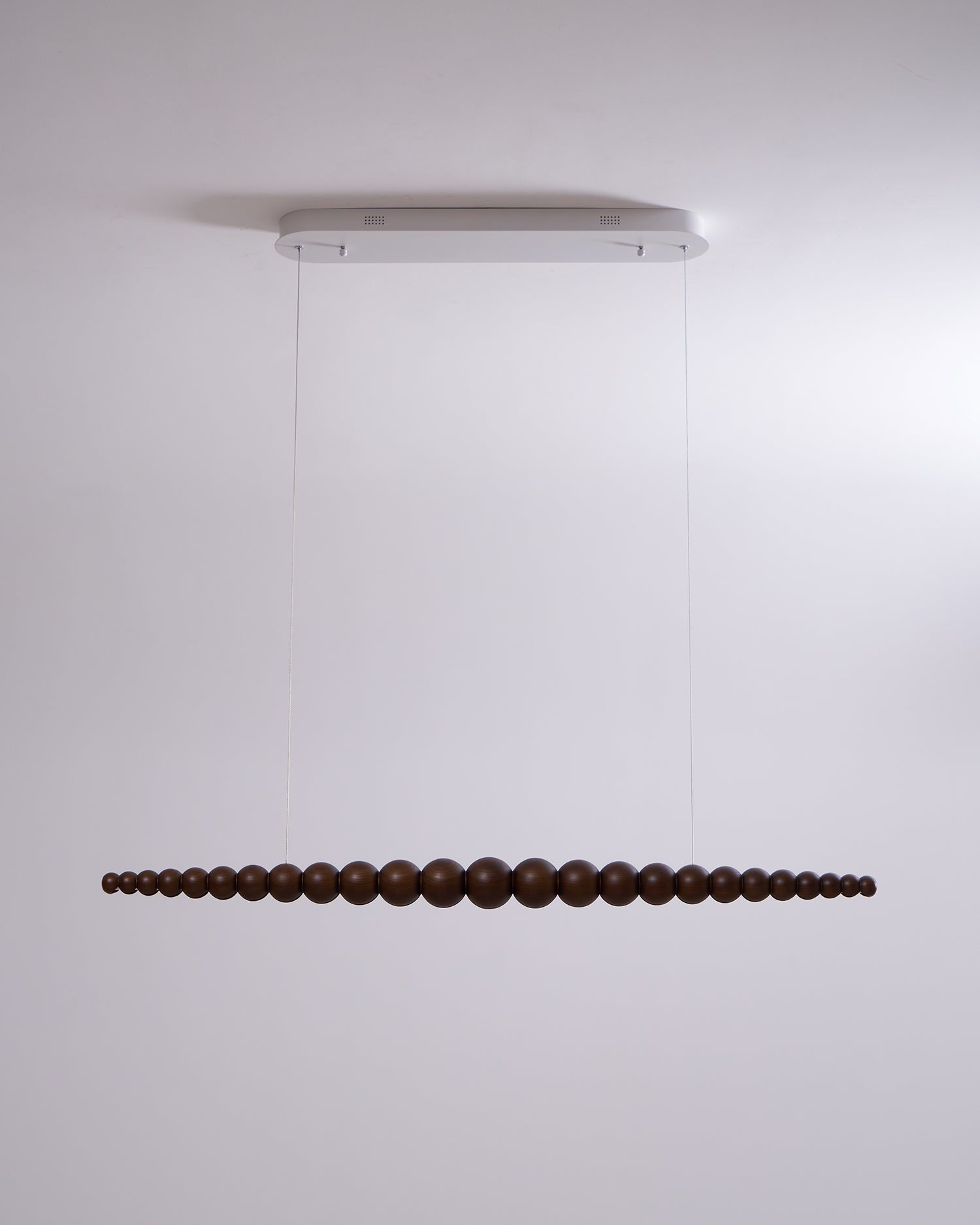 Chandelier Metal Acrylic Linear 46.4 in Warm White Indoor Dining Room Modern Pendant Light | Thomler