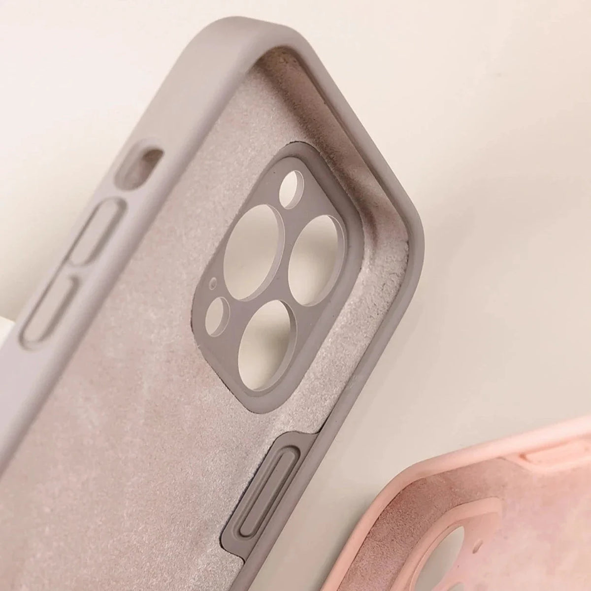 Silicone iPhone Case with Camera & Screen Protection for 14-17, Air, Pro, Max | Thomler