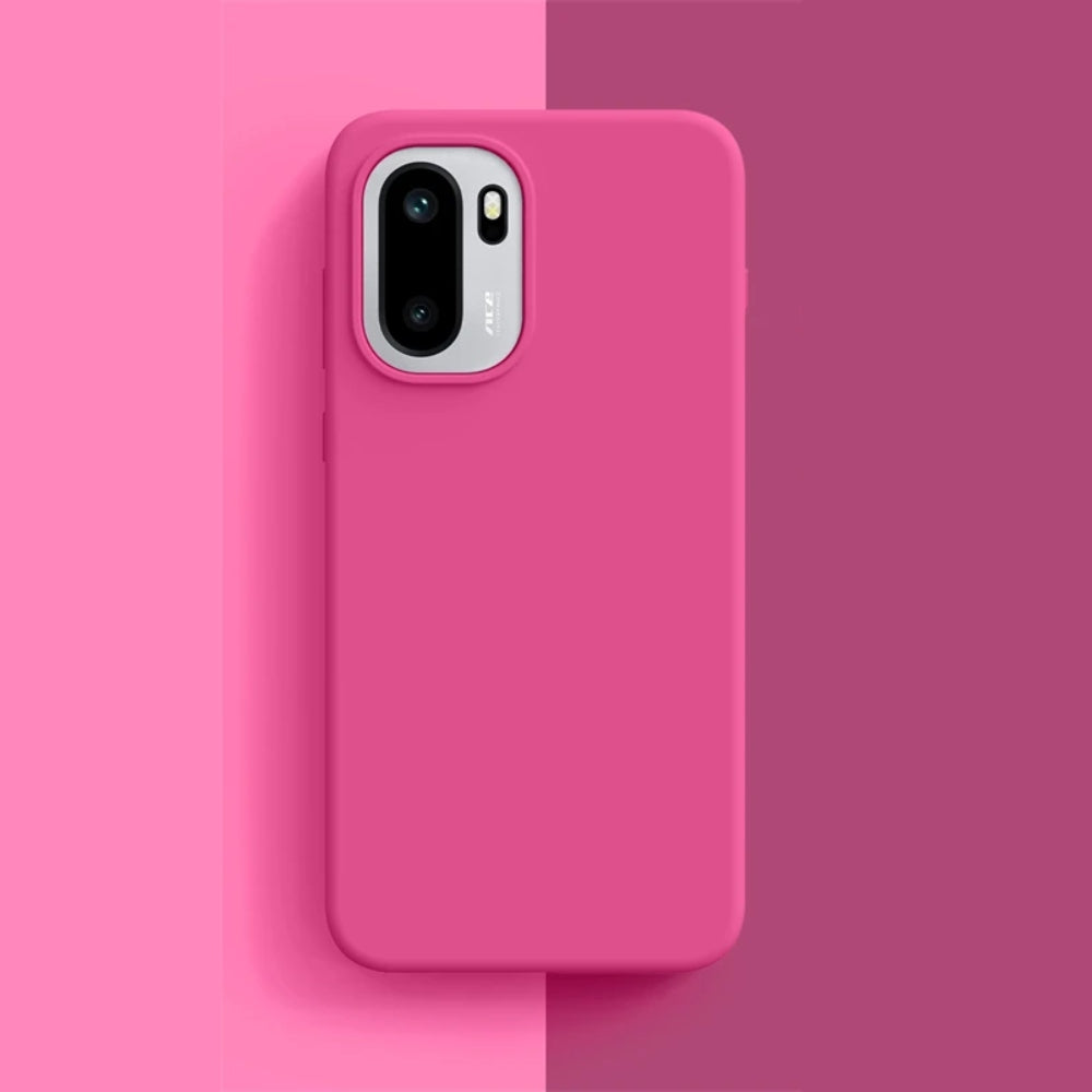 Soft-Touch Silicone Phone Case with Camera Protection for Android Models – Shock-Absorbing Cover with Raised Edges & Fingerprint-Resistant | Thomler