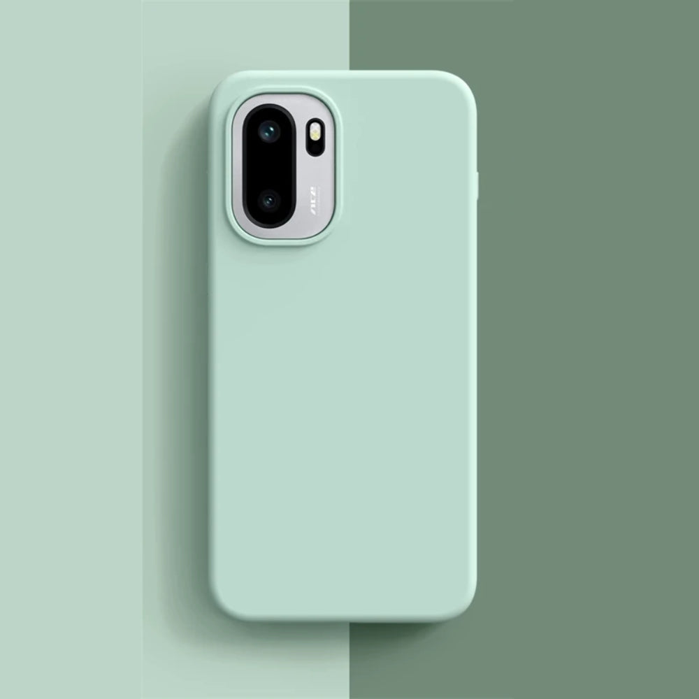 Soft-Touch Silicone Phone Case with Camera Protection for Android Models – Shock-Absorbing Cover with Raised Edges & Fingerprint-Resistant | Thomler