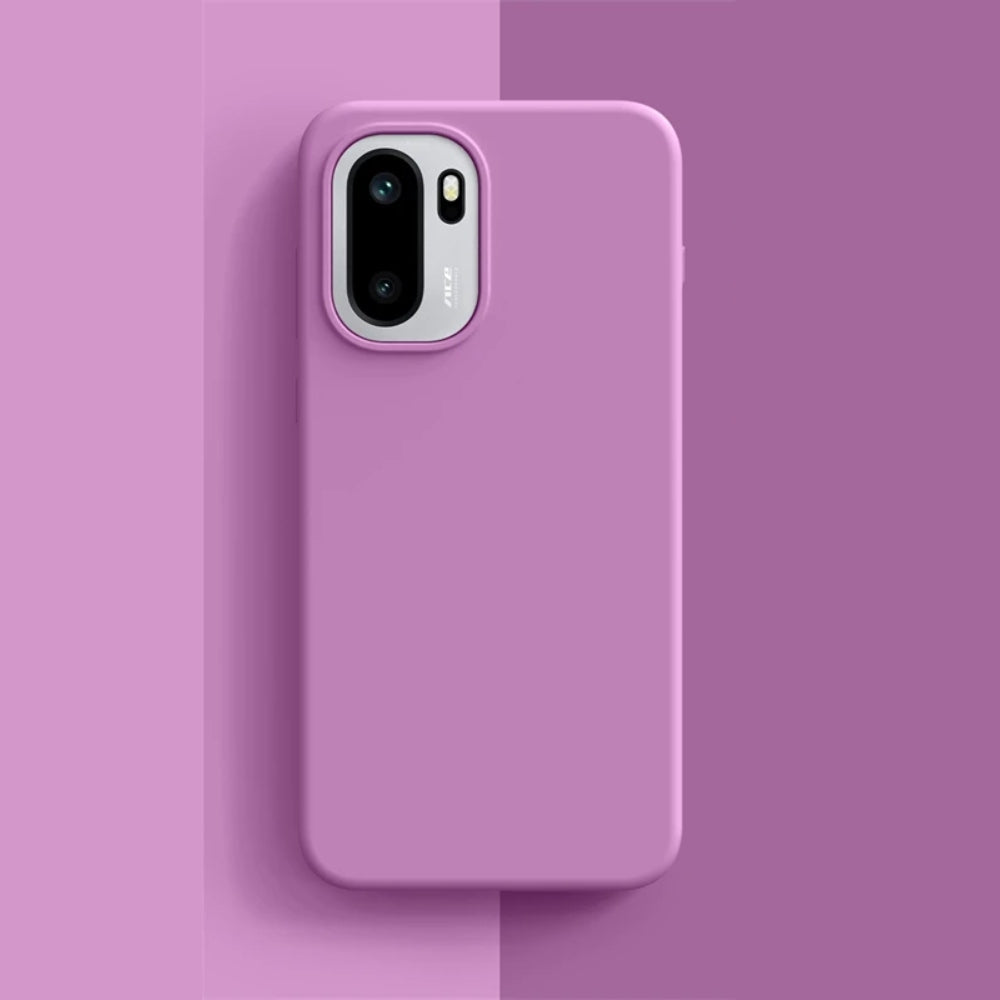 Soft-Touch Silicone Phone Case with Camera Protection for Android Models – Shock-Absorbing Cover with Raised Edges & Fingerprint-Resistant | Thomler