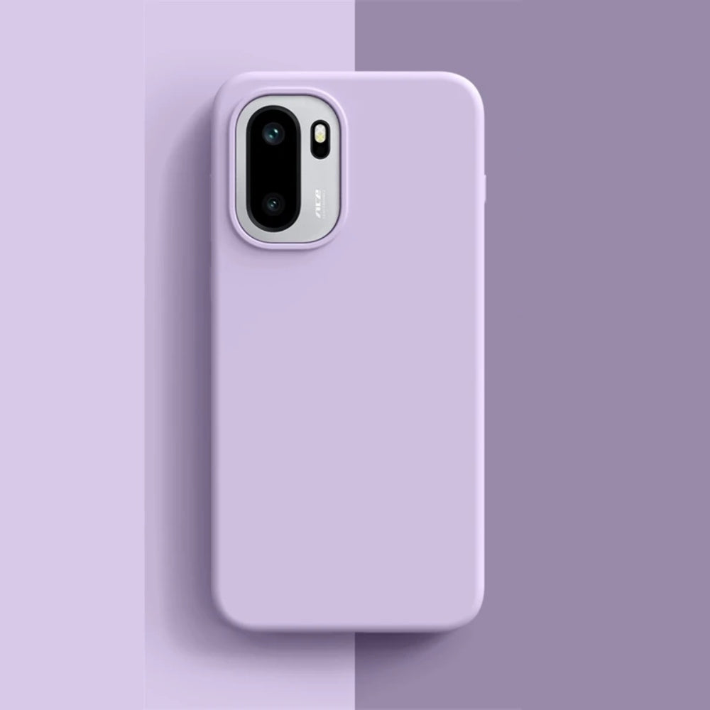 Soft-Touch Silicone Phone Case with Camera Protection for Android Models – Shock-Absorbing Cover with Raised Edges & Fingerprint-Resistant | Thomler