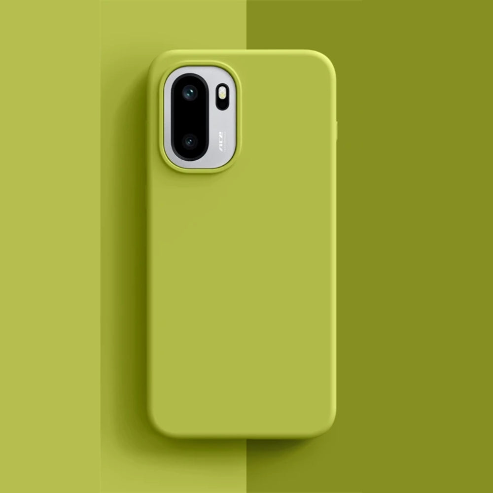Soft-Touch Silicone Phone Case with Camera Protection for Android Models – Shock-Absorbing Cover with Raised Edges & Fingerprint-Resistant | Thomler