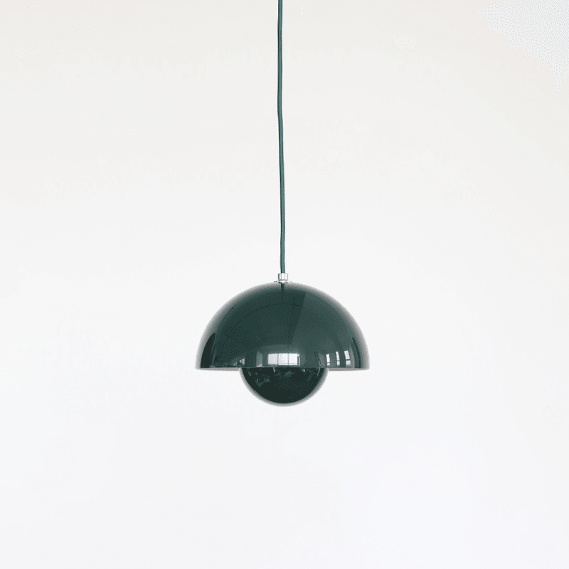 Pendant Light Aluminum 9.1 in Ceiling Lamp Matte Finish Dining Room Kitchen Hanging Light | Thomler