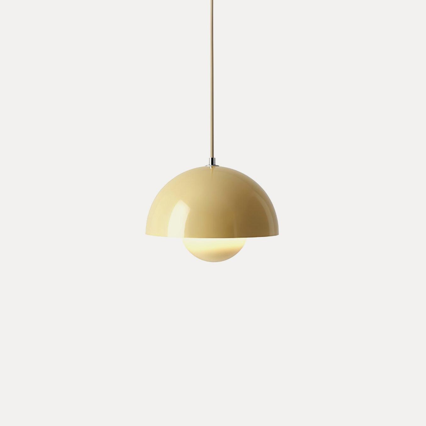 Pendant Light Aluminum 9.1 in Ceiling Lamp Matte Finish Dining Room Kitchen Hanging Light | Thomler