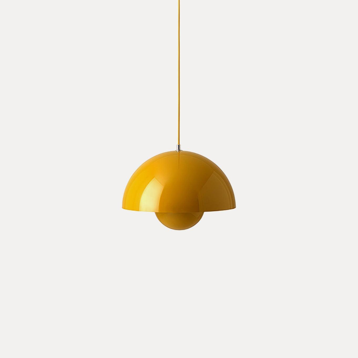 Pendant Light Aluminum 9.1 in Ceiling Lamp Matte Finish Dining Room Kitchen Hanging Light | Thomler