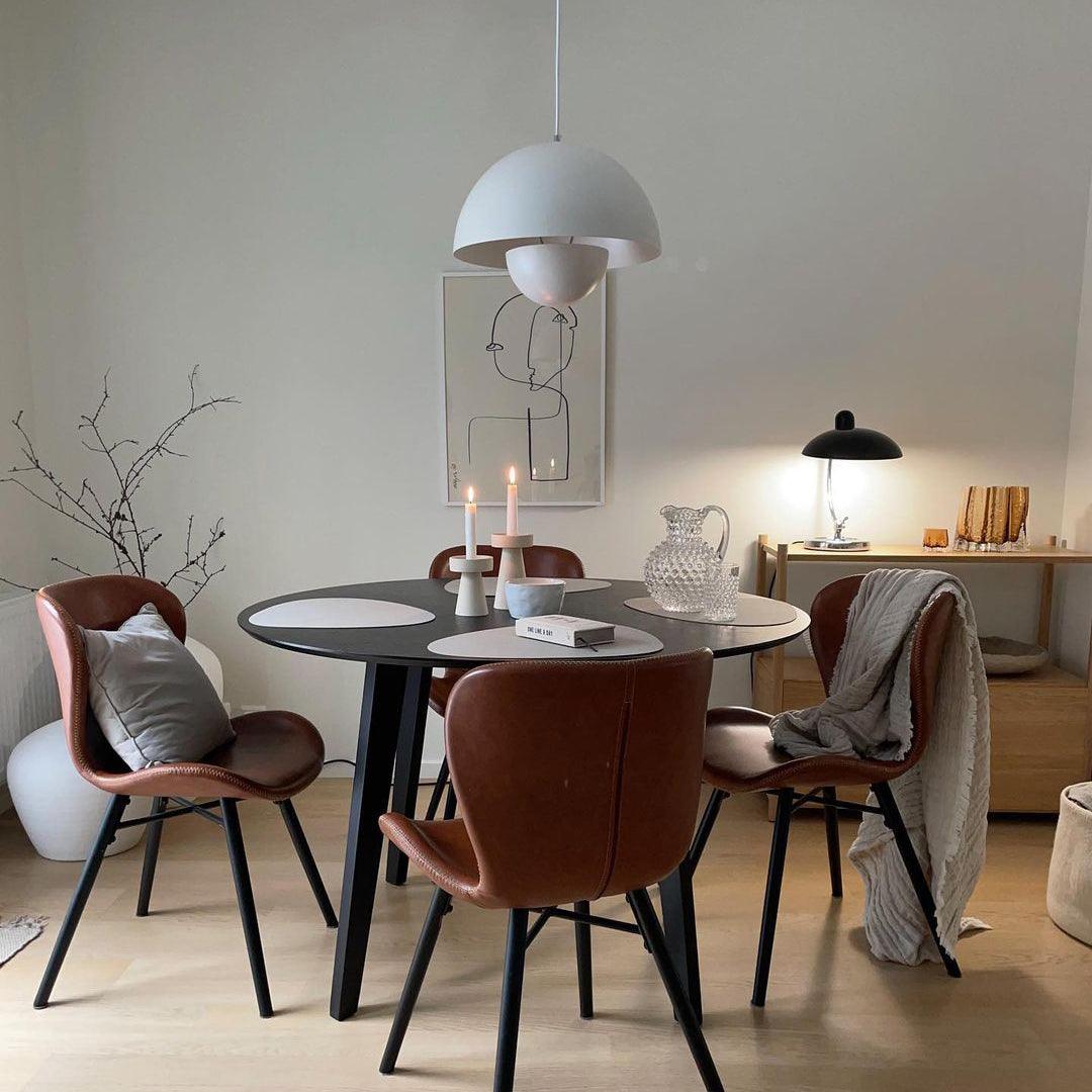 Pendant Light Aluminum 9.1 in Ceiling Lamp Matte Finish Dining Room Kitchen Hanging Light | Thomler