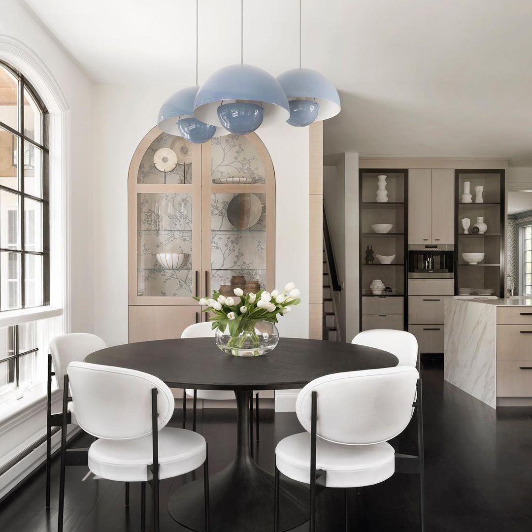 Pendant Light Aluminum 9.1 in Ceiling Lamp Matte Finish Dining Room Kitchen Hanging Light | Thomler