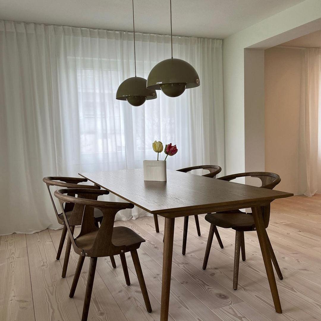 Pendant Light Aluminum 9.1 in Ceiling Lamp Matte Finish Dining Room Kitchen Hanging Light | Thomler