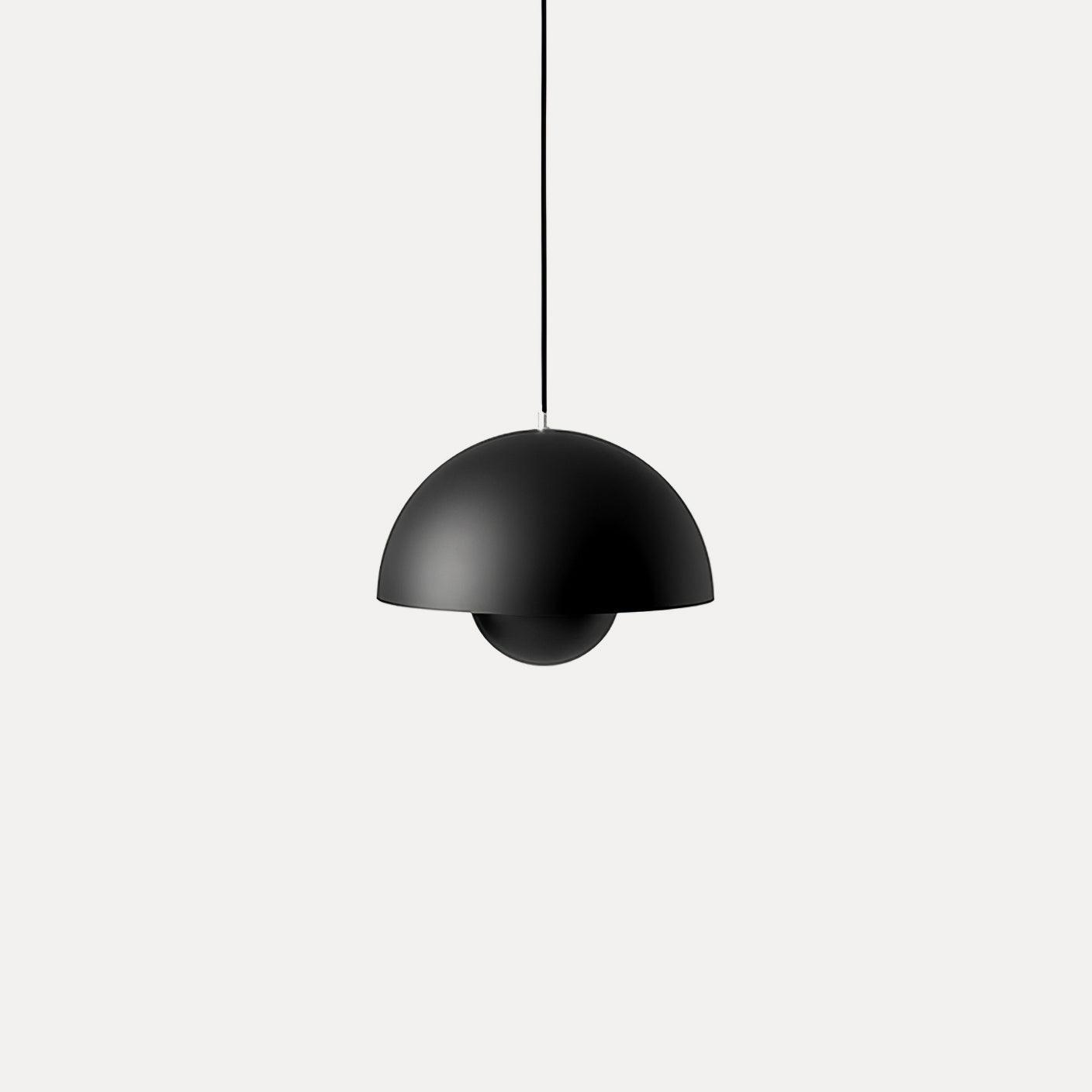 Pendant Light Aluminum 9.1 in Ceiling Lamp Matte Finish Dining Room Kitchen Hanging Light | Thomler