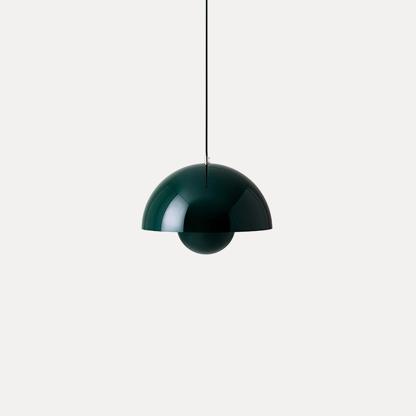 Pendant Light Aluminum 9.1 in Ceiling Lamp Matte Finish Dining Room Kitchen Hanging Light | Thomler