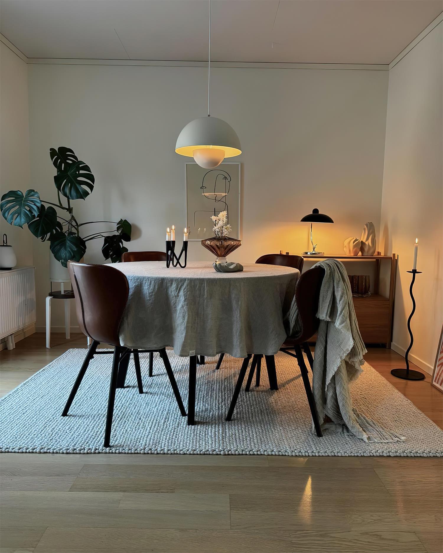 Pendant Light Aluminum 9.1 in 6.3 in Beige Gray Contemporary Dining Room Kitchen Island Hanging Ceiling Lamp Geometric Modern Lighting | Thomler