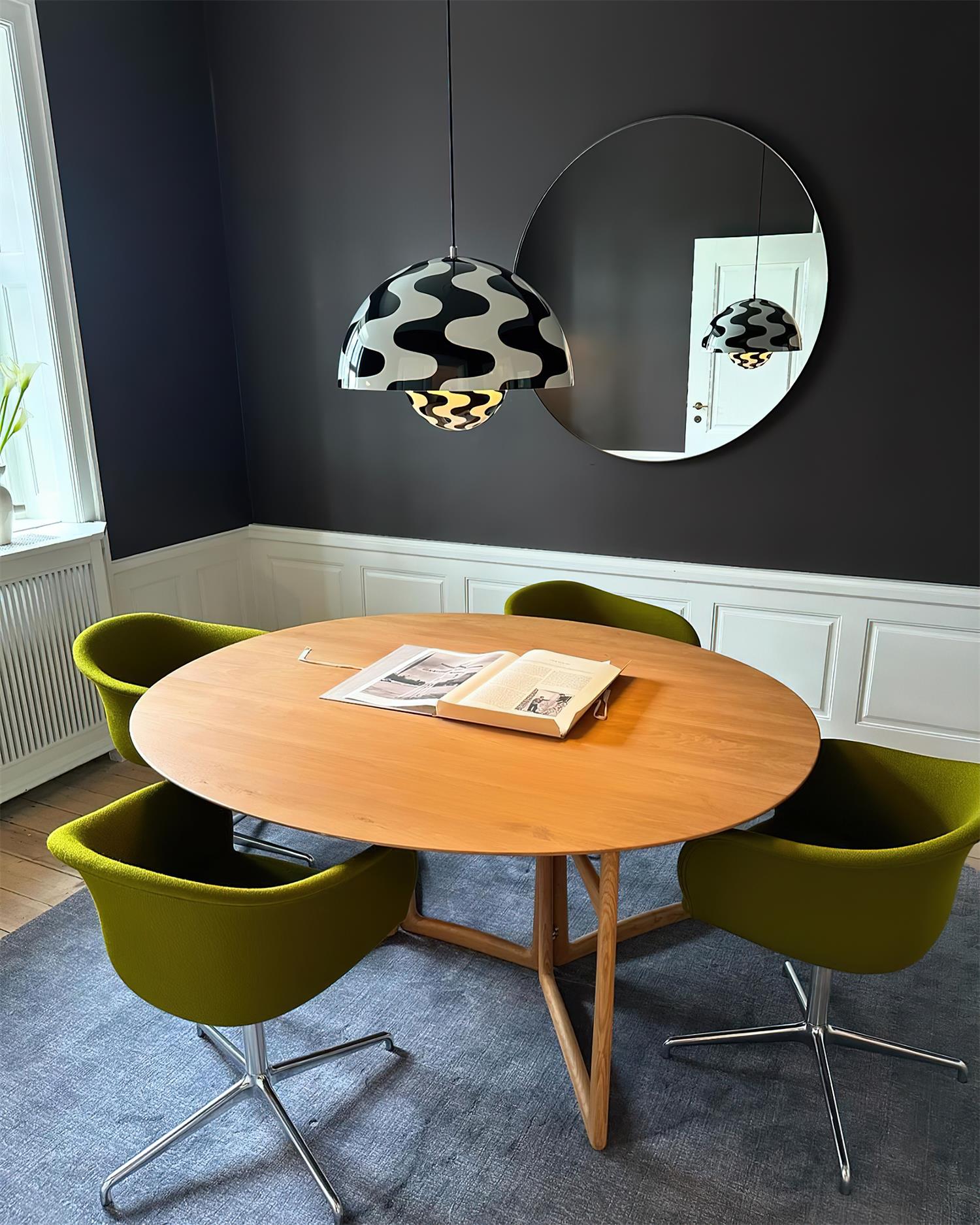 Pendant Light Aluminum 9.1 in 6.3 in Beige Gray Contemporary Dining Room Kitchen Island Hanging Ceiling Lamp Geometric Modern Lighting | Thomler