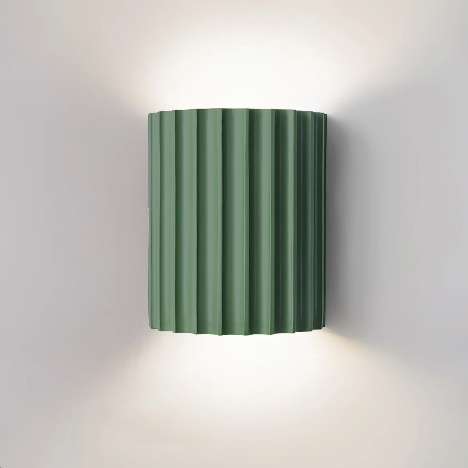 Wall Light Resin 6.5 in Up Down Modern Indoor Living Room Bedroom Hallway LED Fixture | Thomler