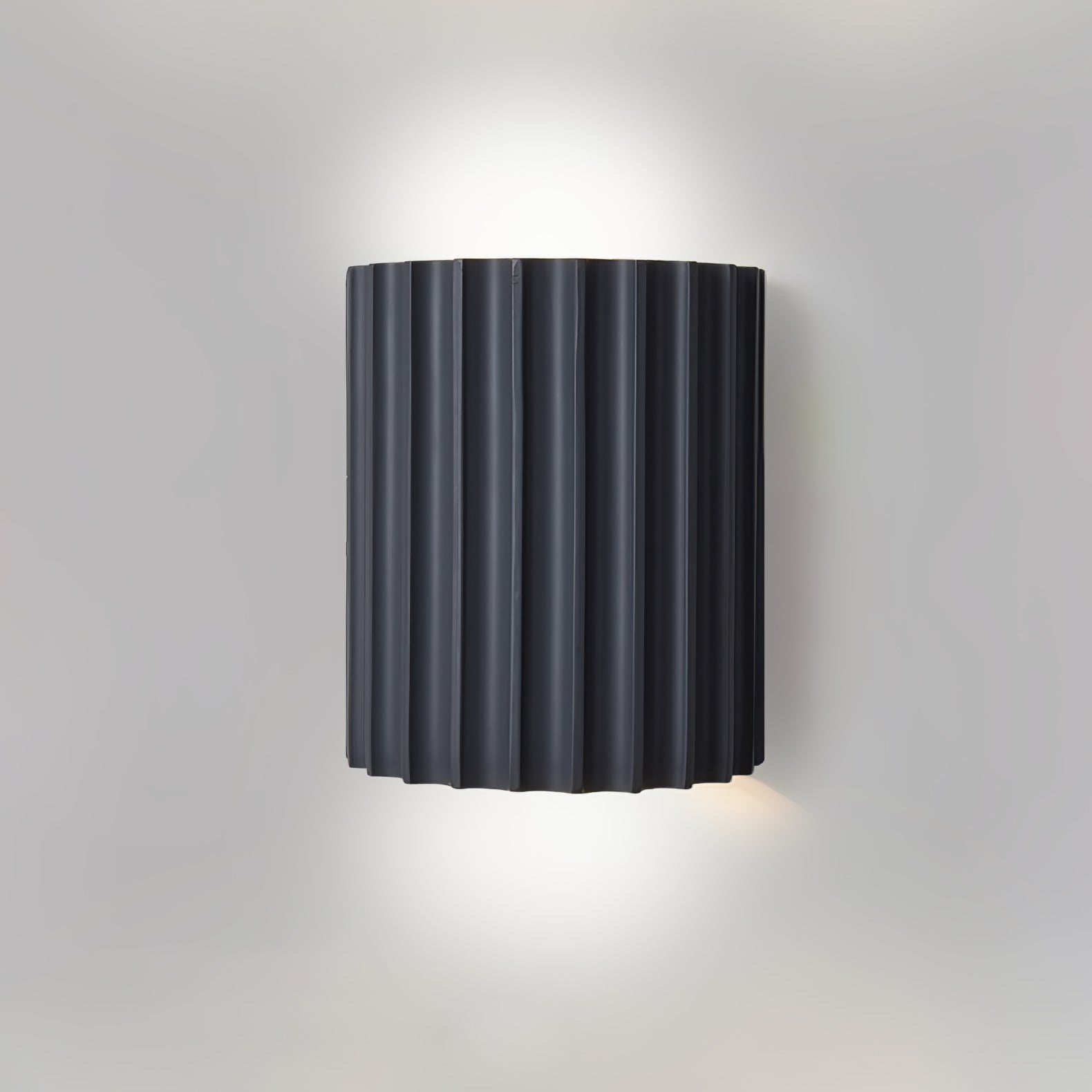 Wall Light Resin 6.5 in Up Down Modern Indoor Living Room Bedroom Hallway LED Fixture | Thomler