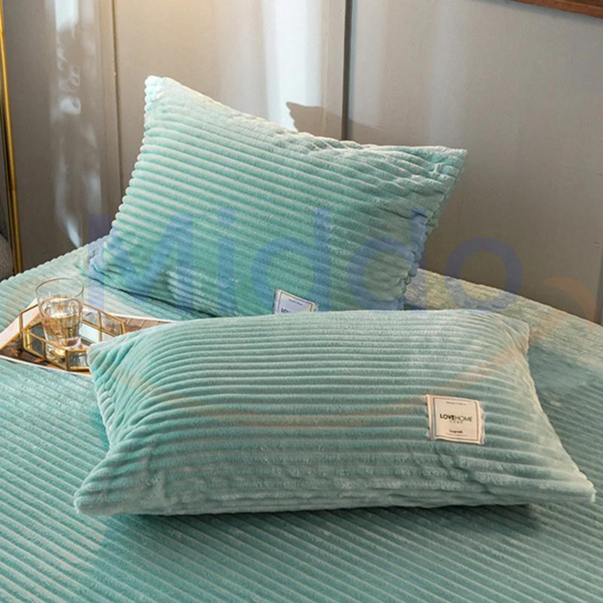Plush Velour Pillowcase Set – Ultra-Soft Double-Sided Fleece for Cozy Warmth (2-Pack) | Thomler