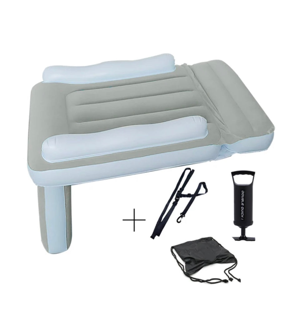 Inflatable Airplane Bed PVC 90.0 cm Travel Child Flight Seat Cushion Portable Sleeping Support Family Trips | Thomler