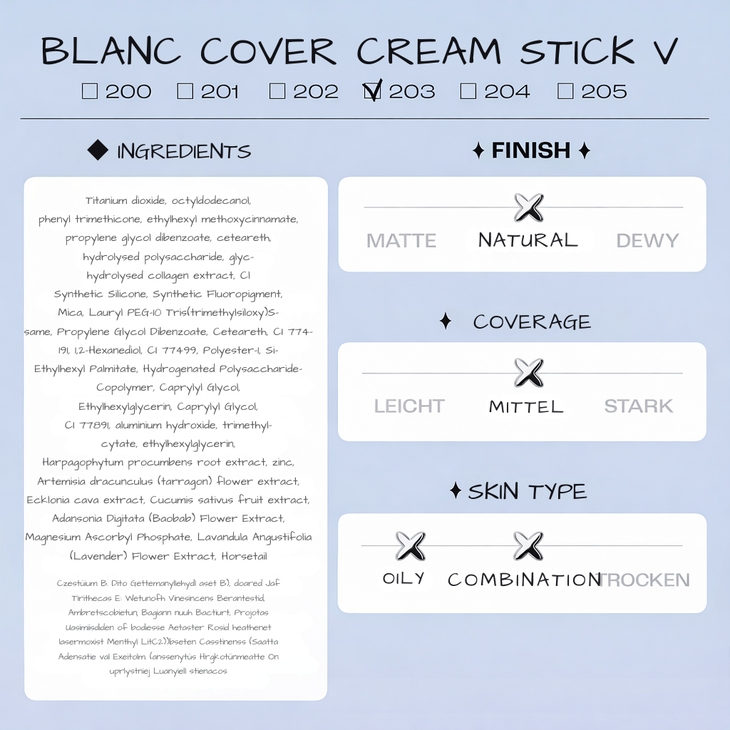 Color-Adapting Foundation Stick with Built-In Brush for Flawless Skin Tone Matching and Hydration | Cream Foundation Makeup | Travel-Friendl | Thomler