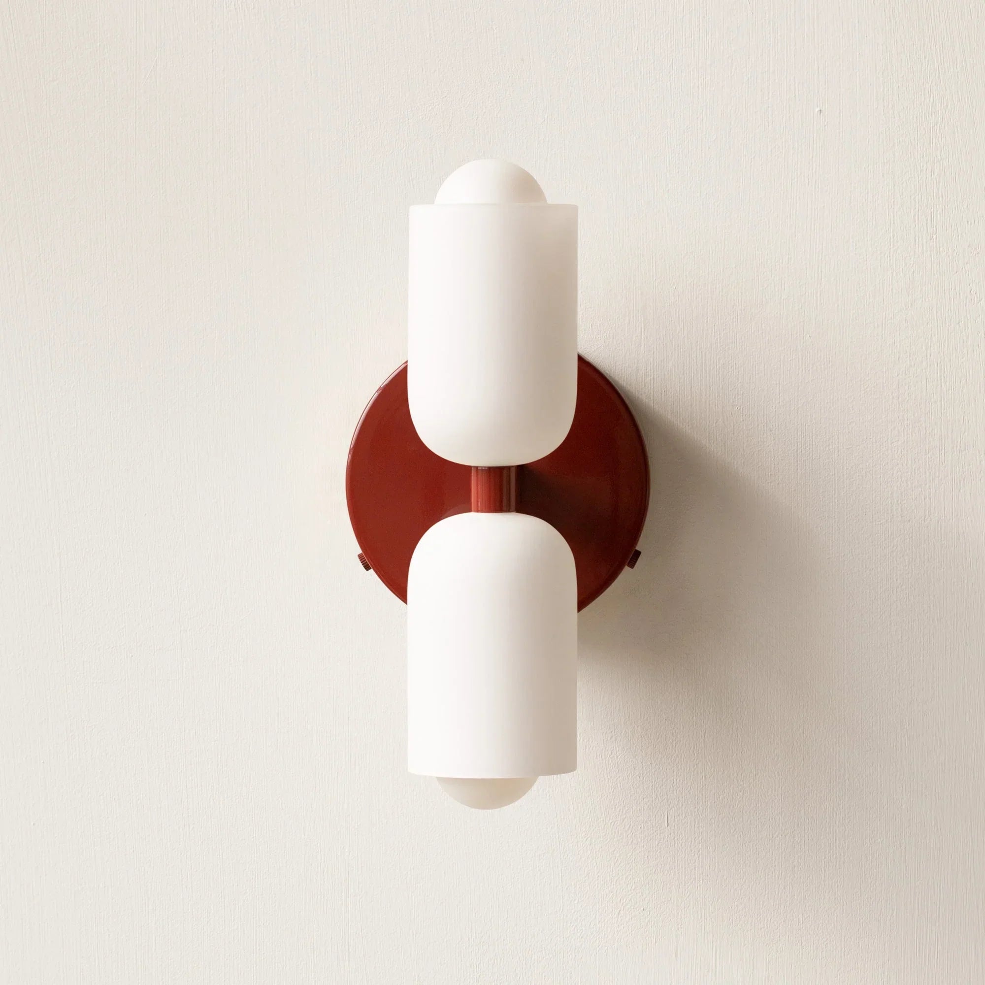 Wall Lamp Glass Double E14 25.5 cm French Retro Bedroom Hallway Bathroom Ambient Lighting Fixture | Thomler