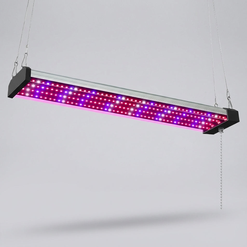 Grow Light LED Full Spectrum Dimmable Hanging Indoor Houseplants Herbs Seedlings Adjustable Cable Pull Switch Plant Growing Lamp | Thomler