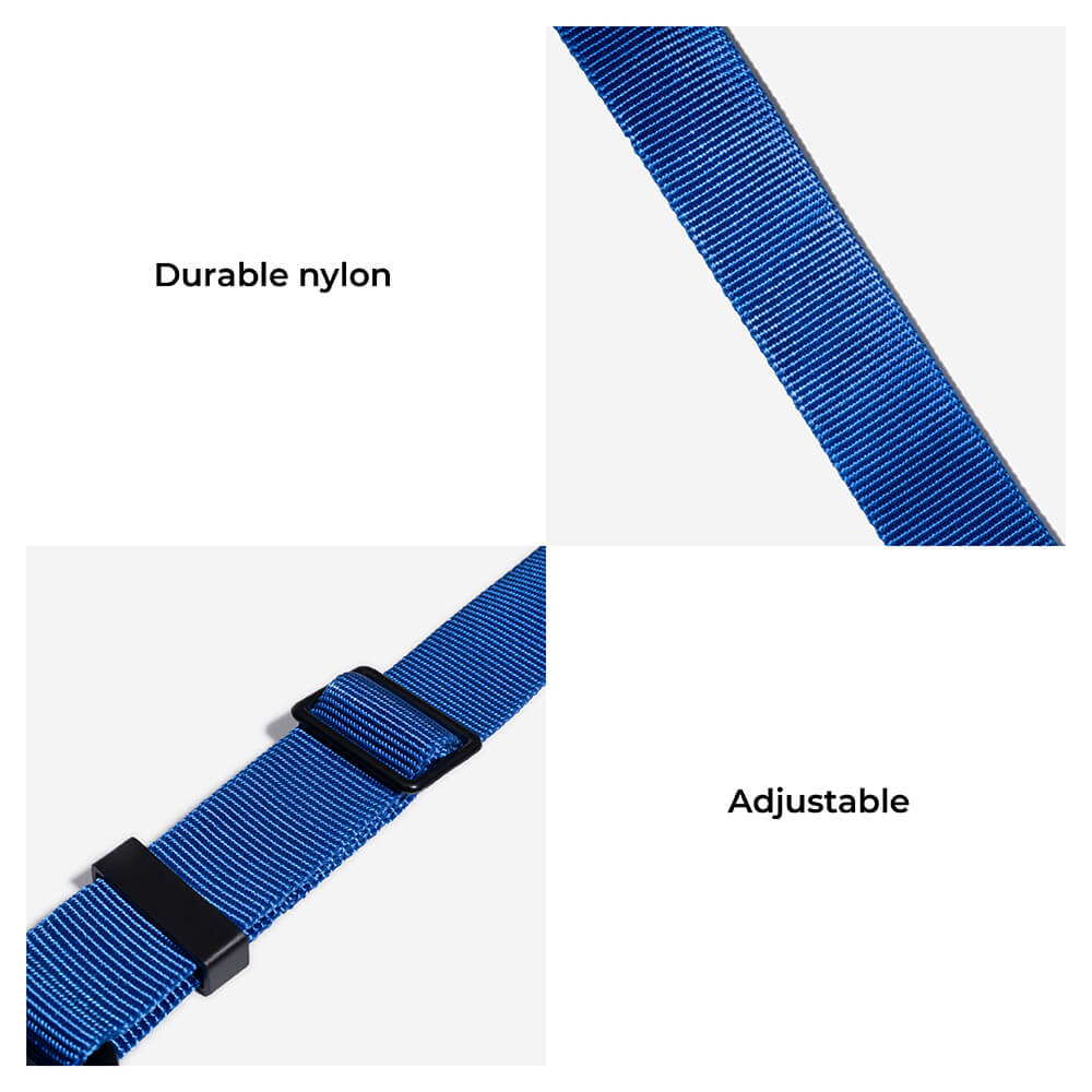 Adjustable Pet Safety Harness Tether for Car Travel with Reflective Strap & Elastic Shock Absorber for Dogs | Thomler