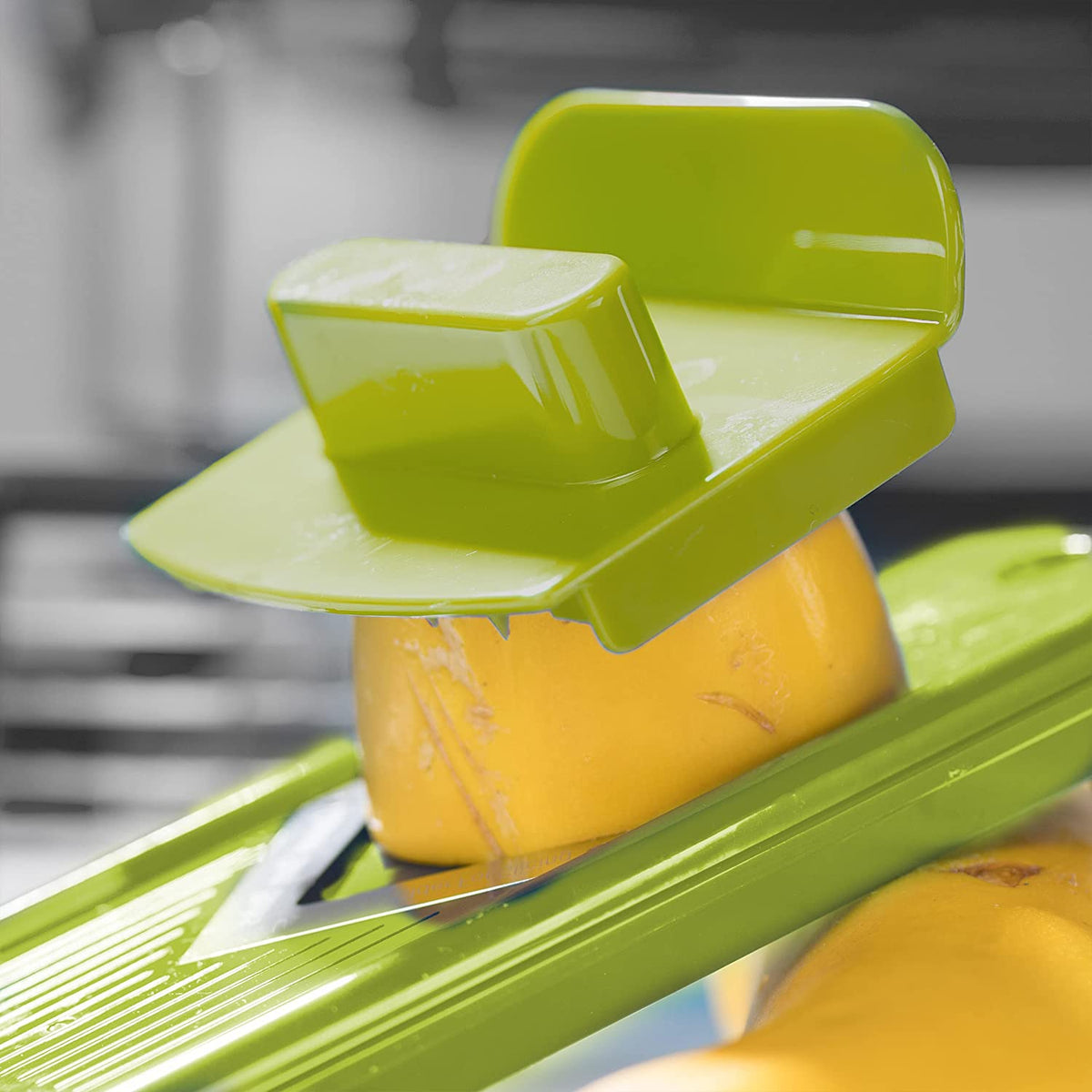All-in-One Kitchen Mandoline Slicer with 8 Blade Options & Hand Guard for Fast Veggie Prep | Thomler
