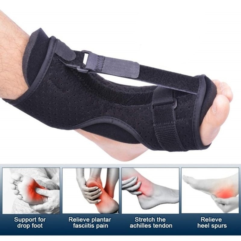 Adjustable Foot Support Brace for Overnight Relief – Comfortable Arch Support Splint for Men & Women | Thomler