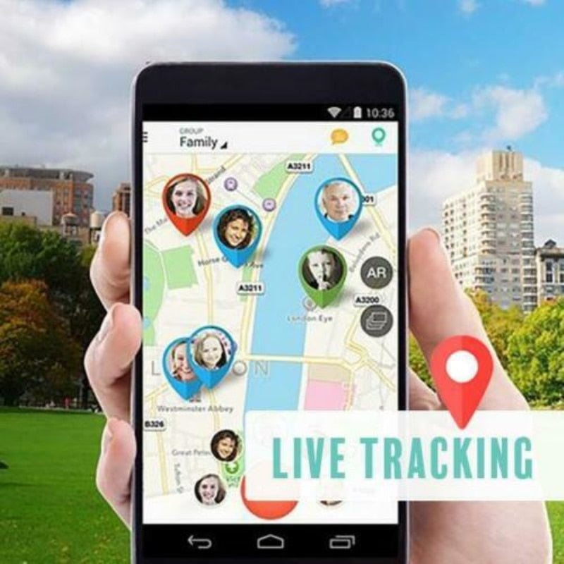 Live Position Tracking Device with Emergency Alert Button and Boundary Notifications for Pets Vehicles Loved Ones | Thomler
