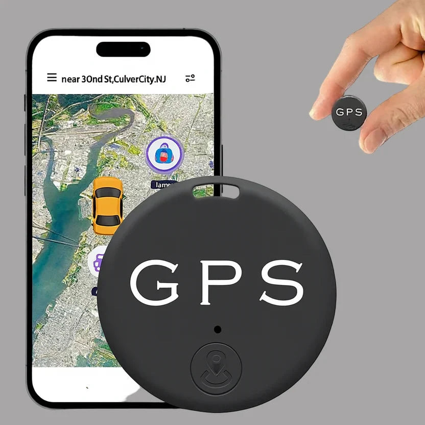 Real-Time GPS Tracker 2-Pack - Magnetic Mini Location Device for Vehicles, Luggage & Belongings - Live Position Monitoring System | Thomler