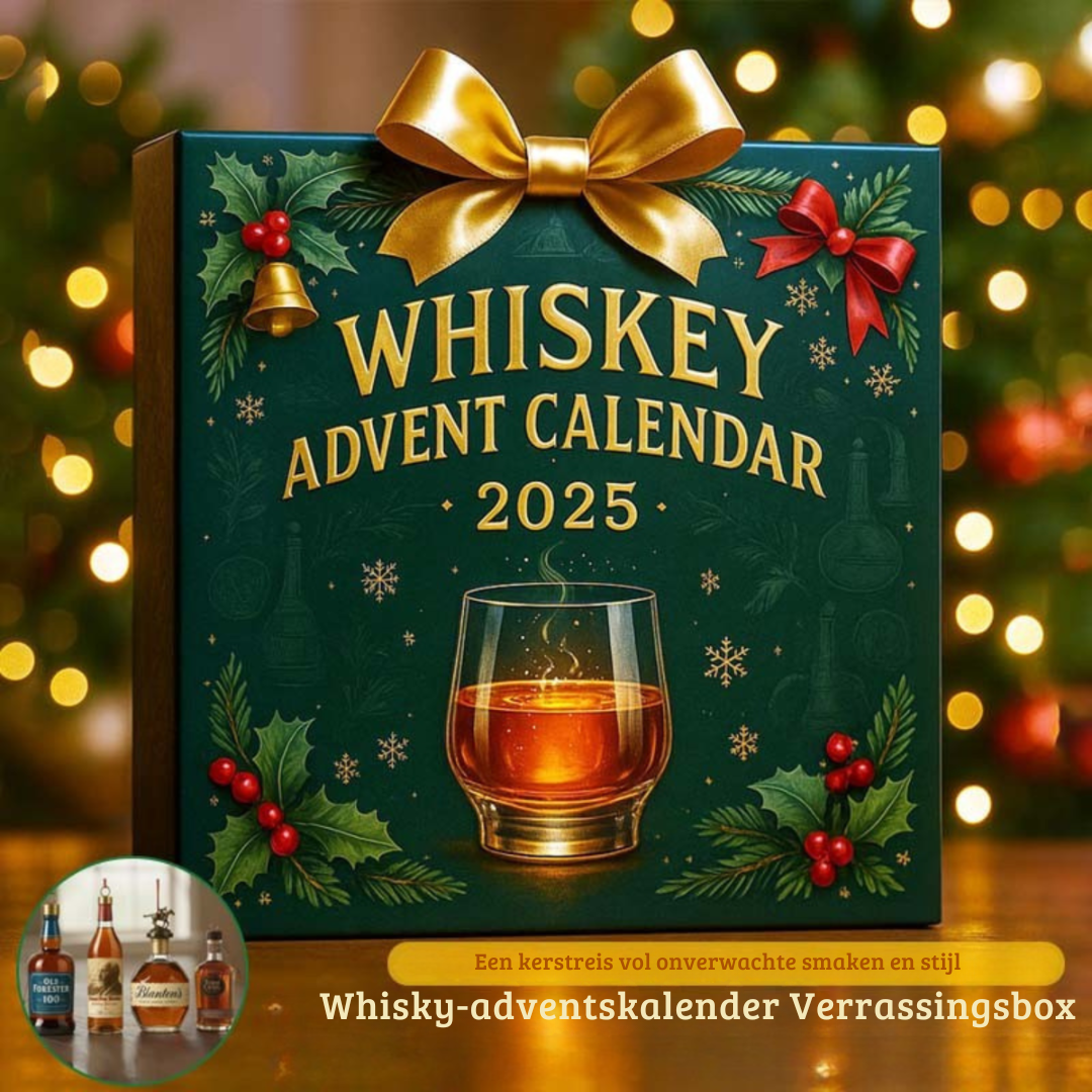 24-Day Craft Beer & Whiskey Discovery Calendar with Mini Bottles – Perfect Gift Set for Daily Tasting Experience | Thomler