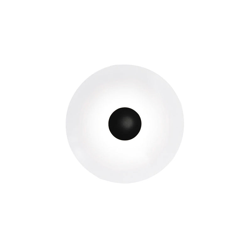 Contemporary Dual-Tone Circular LED Wall or Ceiling Light Fixture in Multiple Finishes | Thomler