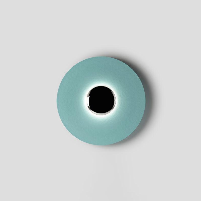 Contemporary Dual-Tone Circular LED Wall or Ceiling Light Fixture in Multiple Finishes | Thomler