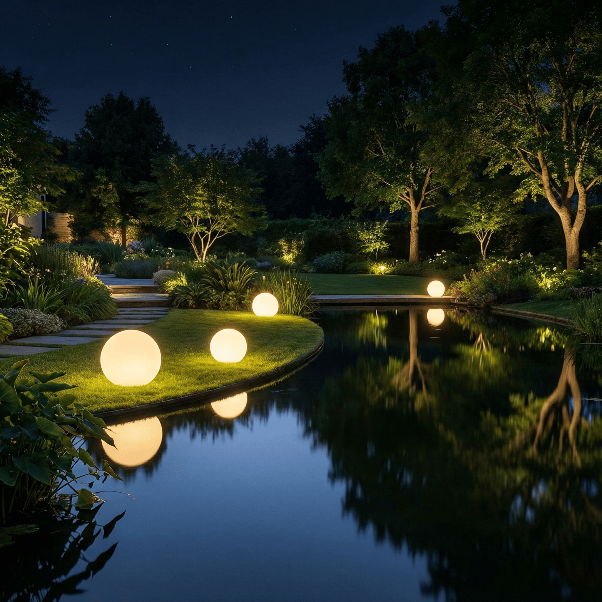 Portable LED Orb Lamp with Remote Control 4-Color Modes 10-20 in Rechargeable Cordless Sphere Light for Living Room Bedroom Bedside Nightsta | Thomler