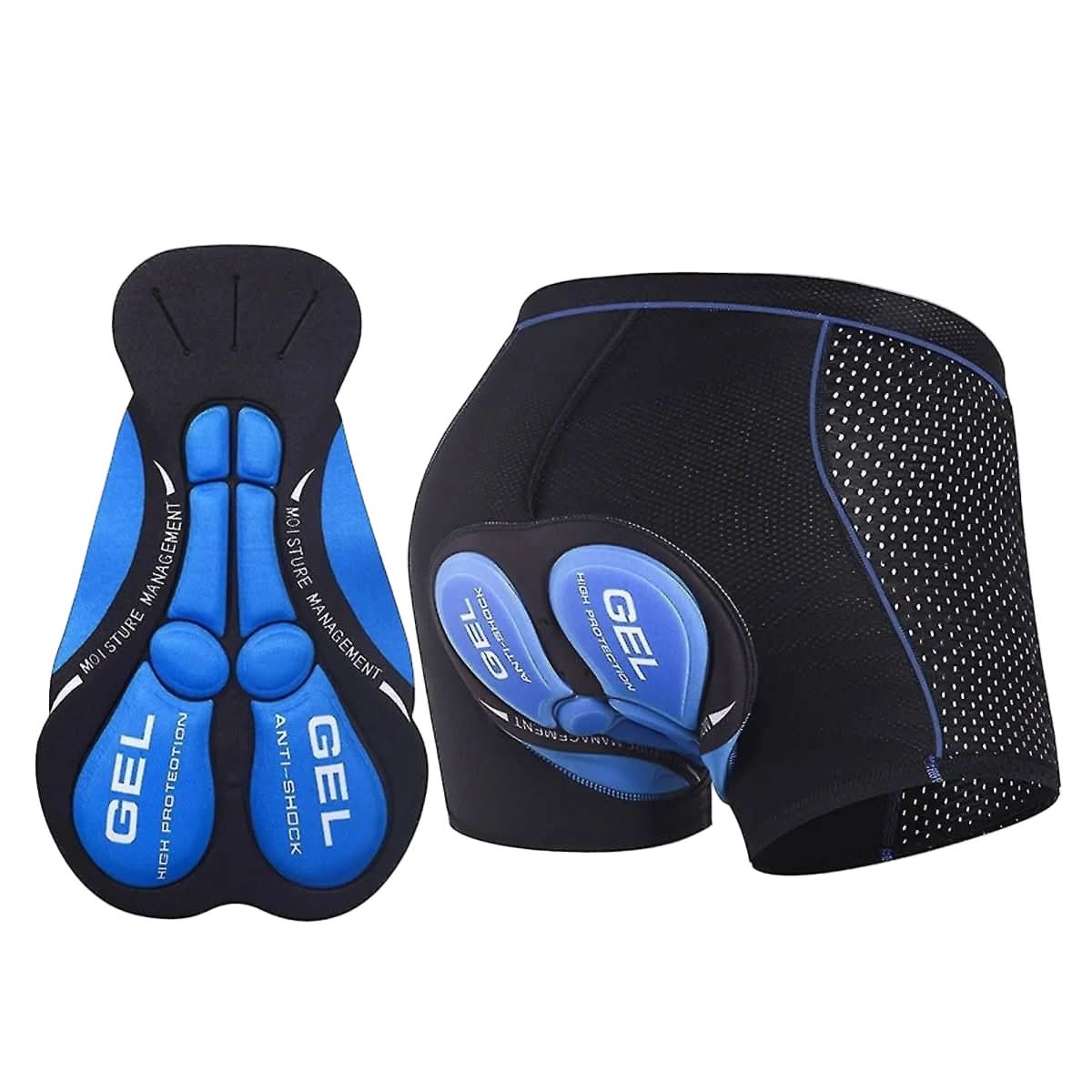 Padded Cycling Shorts with Gel Insert for Men & Women – Breathable Performance Bike Shorts for Long Distance Road Rides, Mountain Biking & | Thomler