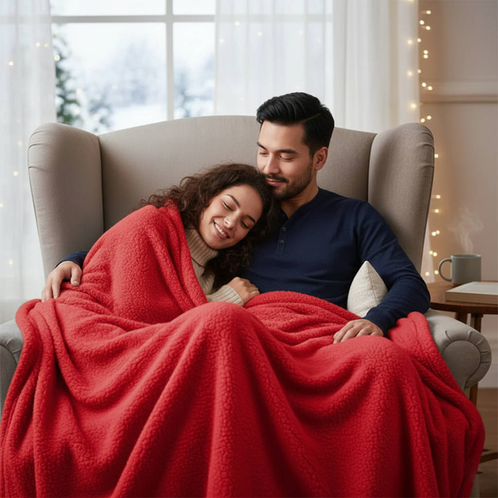 Moisture-Barrier Intimate Throw – Plush Waterproof Cover for Bed and Sofa Protection | Thomler