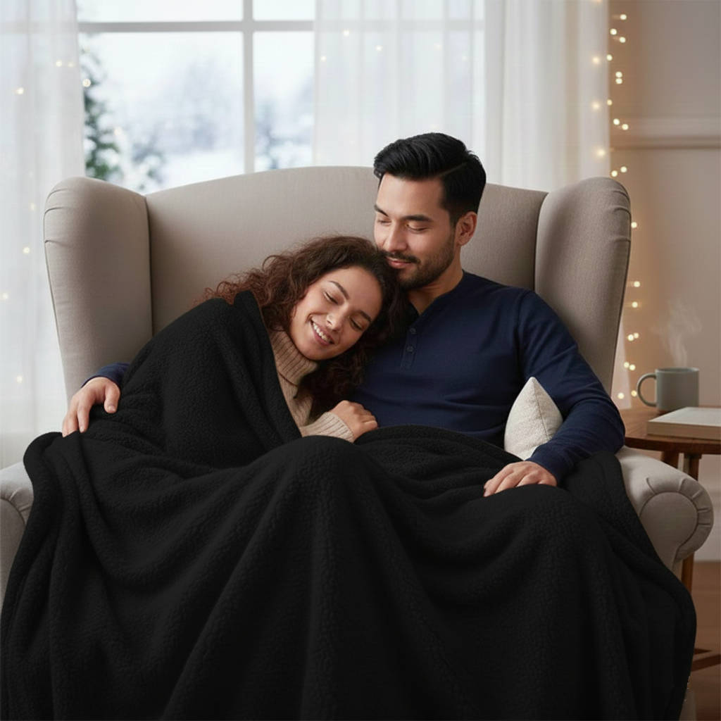 Moisture-Barrier Intimate Throw – Plush Waterproof Cover for Bed and Sofa Protection | Thomler