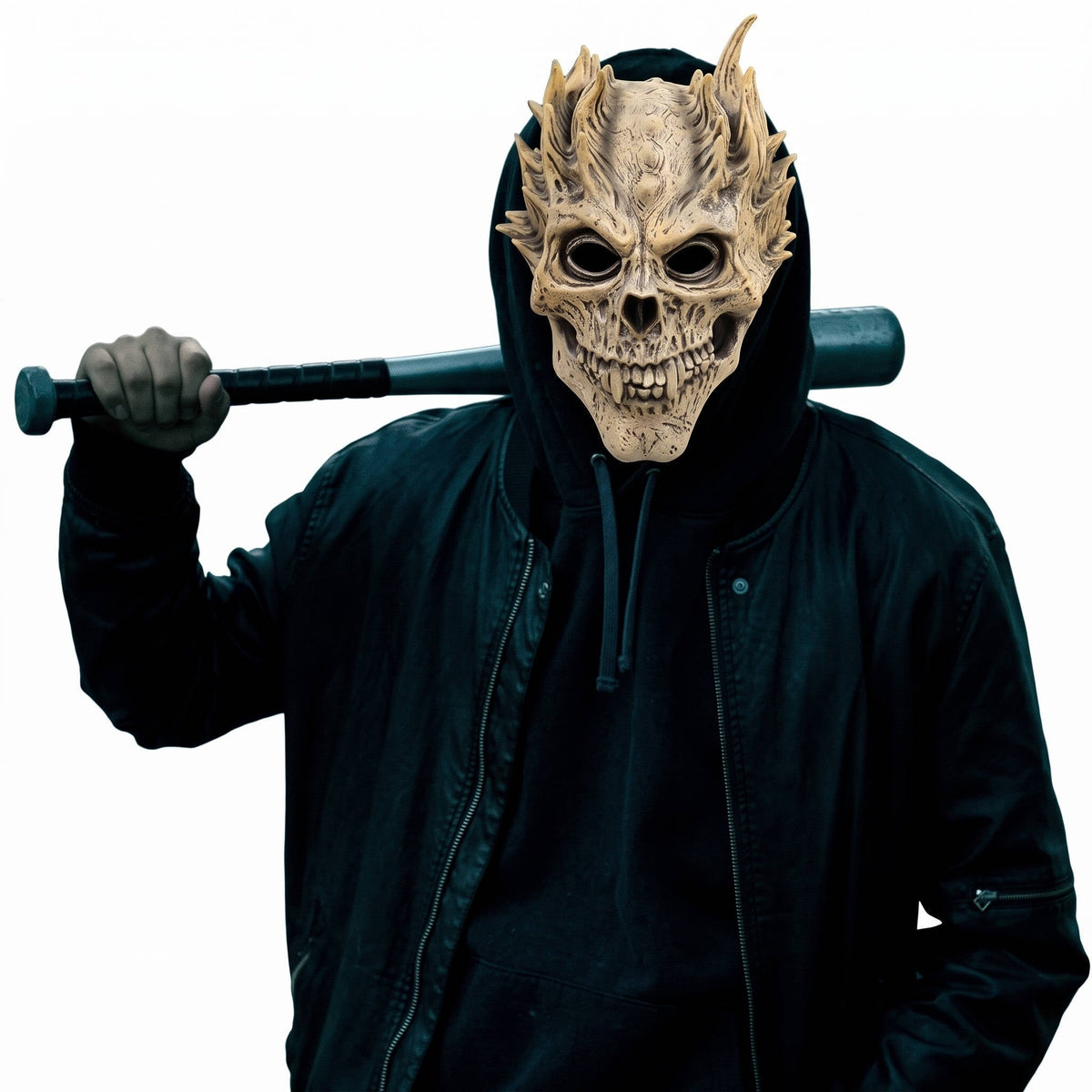 Full-Head Skull Mask – Realistic Latex Halloween Costume Accessory for Adults & Teens | Thomler