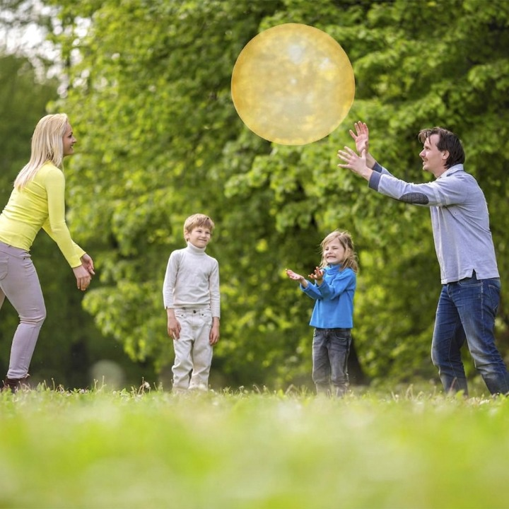 Play Ball TPR 120.0 cm 47.2" Indoor Outdoor Family Garden Water Filled Inflatable Bubble Toy For Active Play | Thomler