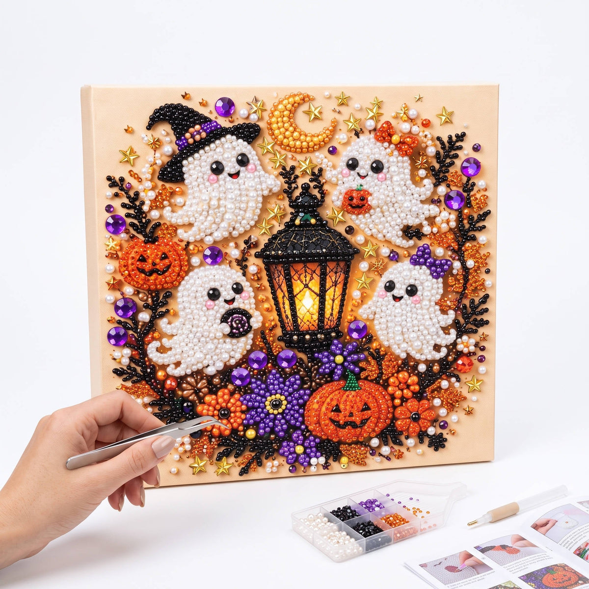 DIY Bead Art Kits – Spooky Halloween Wall Decorations for Crafters | Thomler